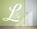 Live Laugh Love Quotes Wall Decal Motivational Vinyl Art Stickers